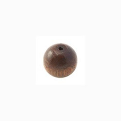 Perle en bois 8mm Brun Foncé