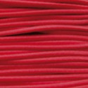 Cordon élastique 2mm Rouge /50 cm