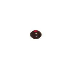 Cabochon rond rouge 18mm