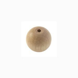 Perle en bois 10mm naturel...