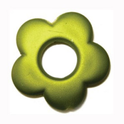 Fleur Olivine satin 34 mm