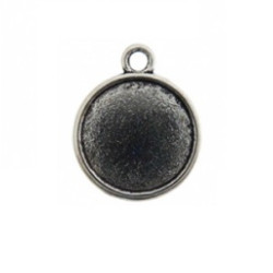 Pendentif Plateau Rond 19x24mm