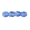 Perles Bohème Saphir 4mm 6.5gr(+/- 75 perles)