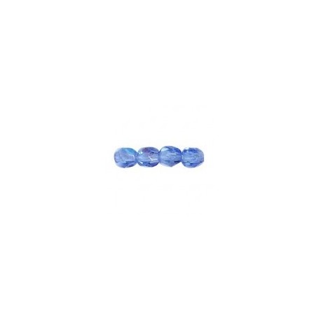 Perles Bohème Saphir 4mm 6.5gr(+/- 75 perles)