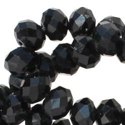 Perle Cristal Facetté Noir...