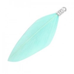Plumes Turquoise 4.5cm