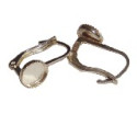 Paire de boucles d'oreille pendante Argent 925