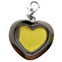 Pendentif cadre pivotant coeur + 2 fenêtres