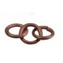 Chaine cuivre clair maillon rond 8mm / m