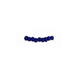 Rocailles bleues T9/0 2.5mm/sachet de 10gr