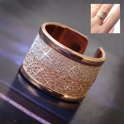 Bague Métal  rose gold inspi