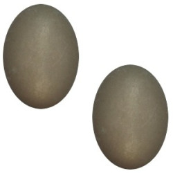 Cabochon Oval Polaris gris...