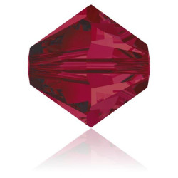 Toupie Swarovski Ruby 3mm