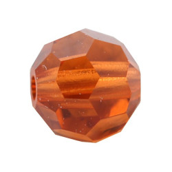 Ronde Swarovski Indian Red 4mm