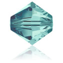 Toupie Swarovski Blue Zircon 4mm