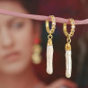 Boucles d'Oreilles Perles d'Eau Douce