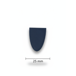 Élément demi-ovale  Bleu...