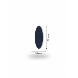 Élément ovale Bleu Marine –...