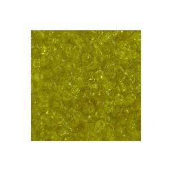 Rocaille jaune foncée T9/0 2.5mm/sachet de 10gr