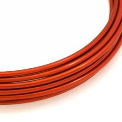 Fil d aluminium orange 2mm/ 3M