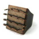 Bague support cuivré brun 23x18mm