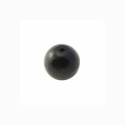 Perle en bois 8mm Noir