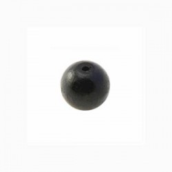 Perle en bois 8mm Noir