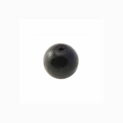 Perle en bois 8mm Noir
