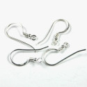 Perceuse torsade Argent 925 /paire